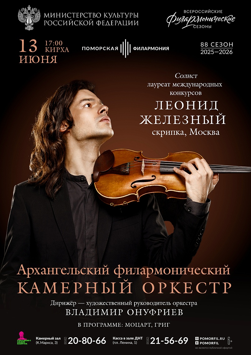 Камерный оркестр и Леонид Железный